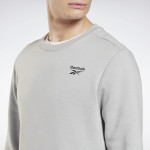 REEBOK IDENTITY FLEECE CREW - GRÁ